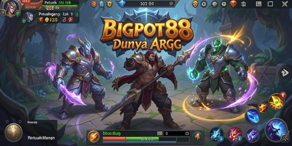 Screenshot menunjukkan aksi mendebarkan dalam gameplay ARPG.