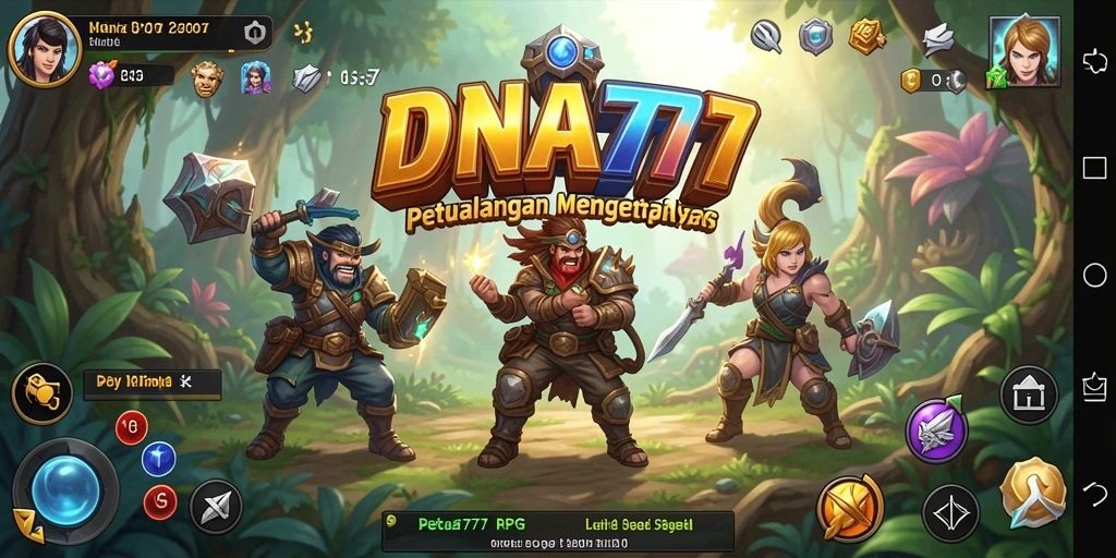 Tampilan screenshot menunjukkan aksi pertarungan yang mendebarkan di dalam <strong>DNA777</strong>.