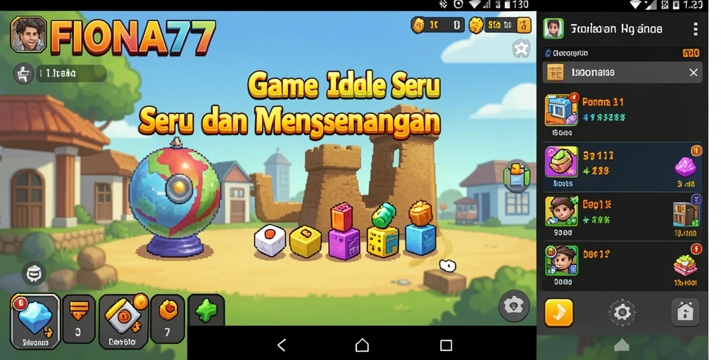 Screenshot menampilkan gameplay FIONA77 yang menarik dan interaktif.