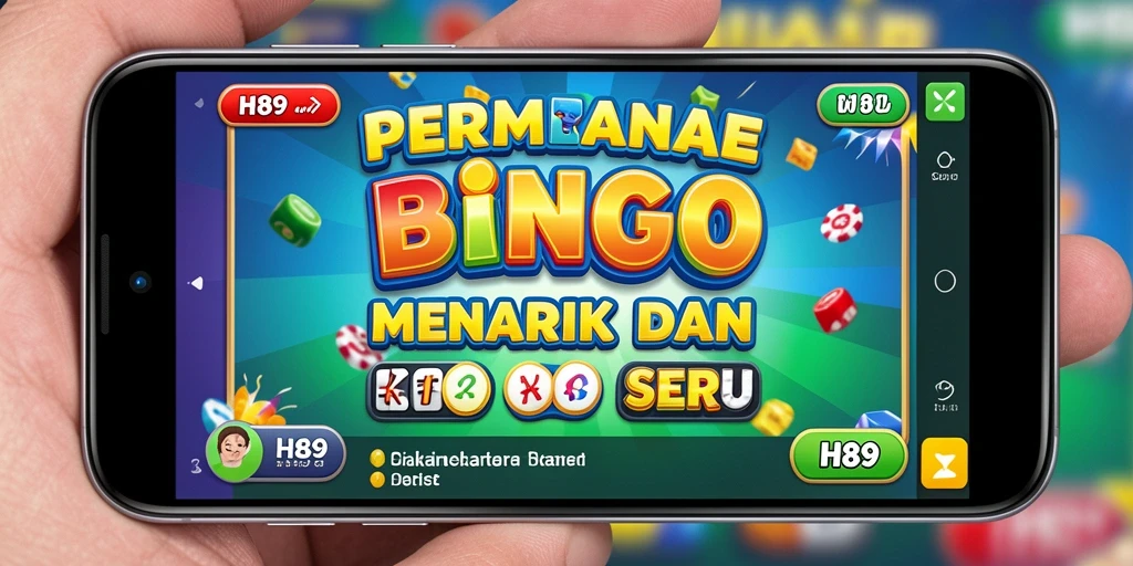 Screenshot utama H89 menampilkan gameplay Bingo seru dan interaktif.