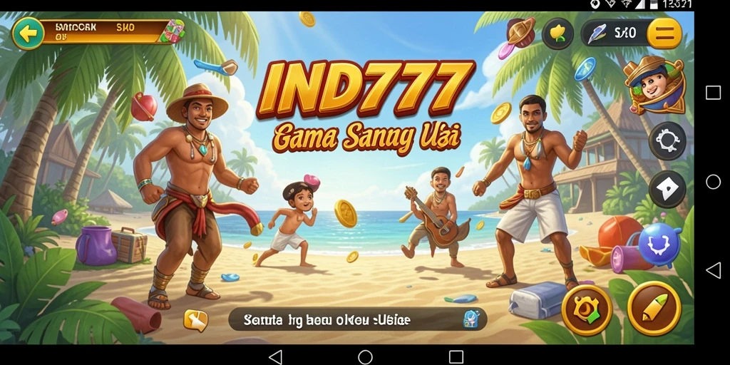 Tampilan gameplay <strong>IND777</strong> dengan level yang menarik dan interaksi menyenangkan.
