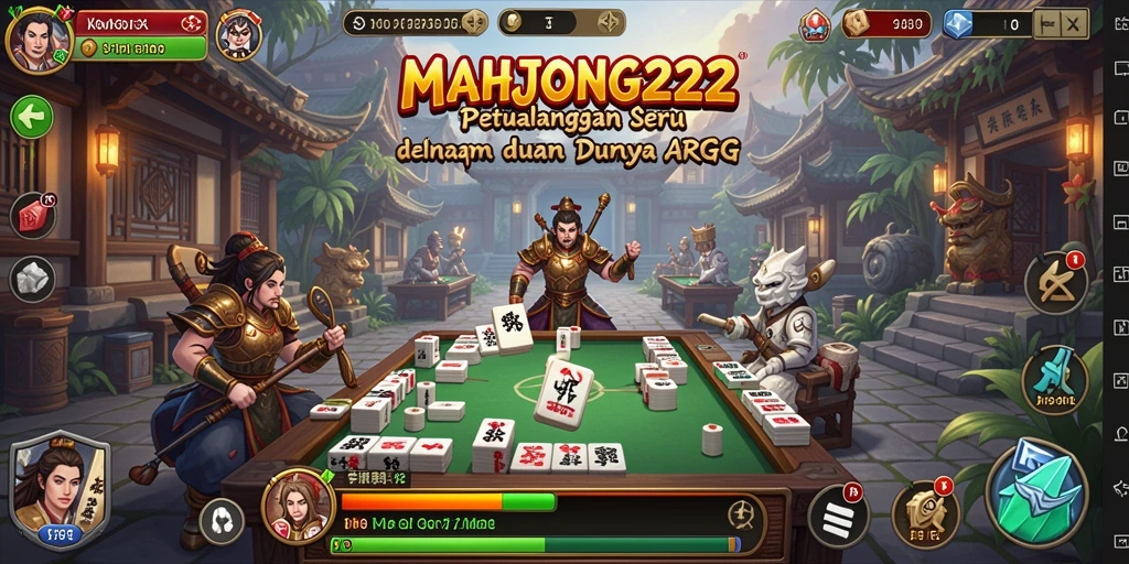 Gameplay menegangkan yang penuh aksi dalam MAHJONG222.