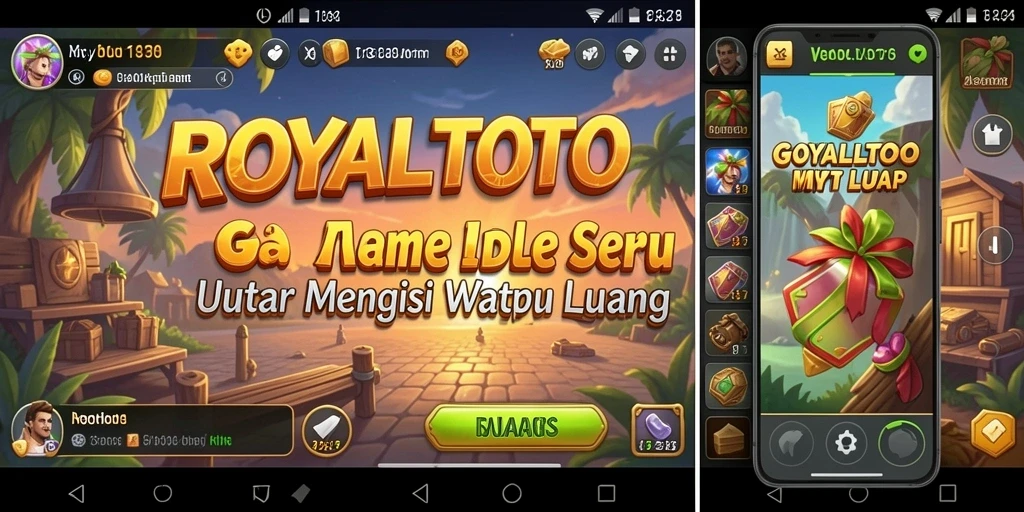 Tampilan gameplay ROYALTOTO yang menarik dan interaktif.