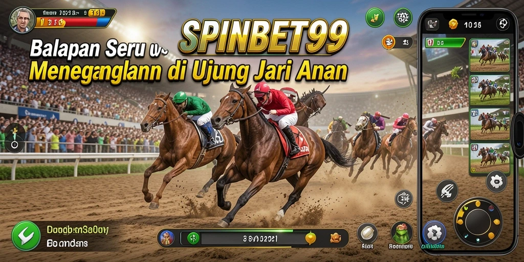 Gameplay SPINBET99 menunjukkan balapan yang menegangkan dan kendaraan yang canggih.
