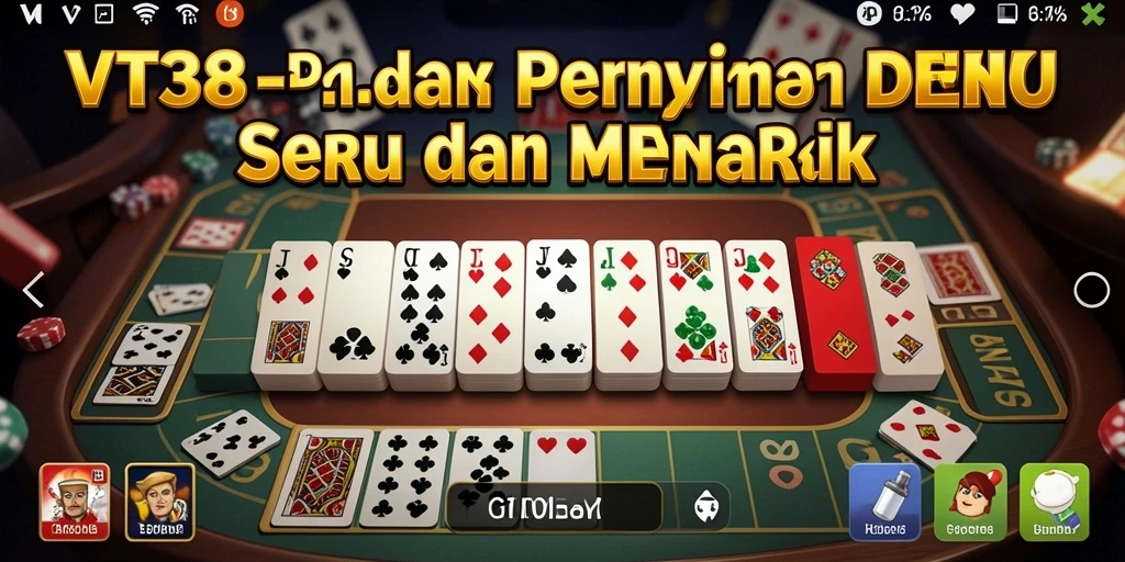 Tampilan gameplay menarik dan seru dalam game Domino.